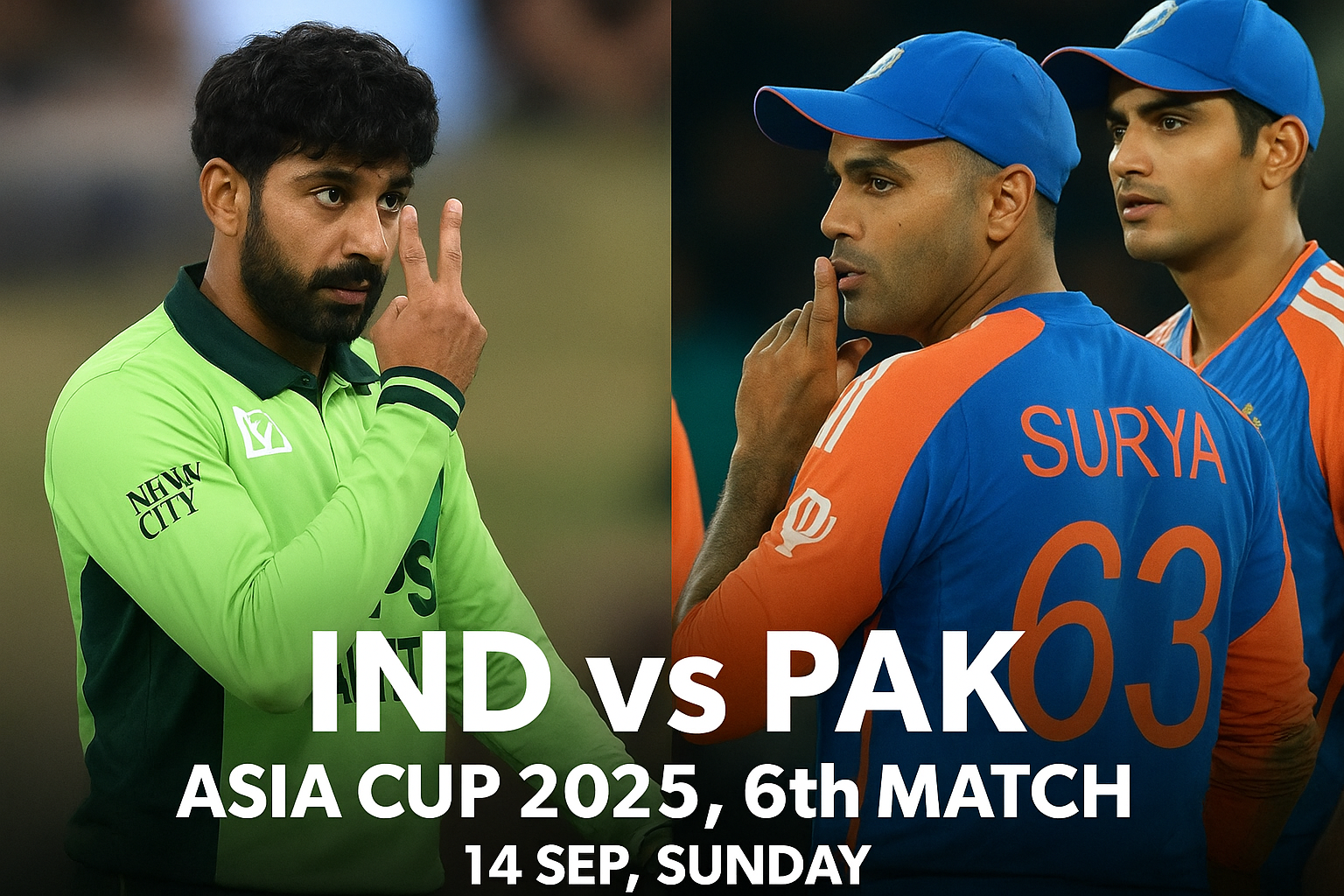 Ind vs Pak Asia Cup 2025 |  Match Details & Betting Tips